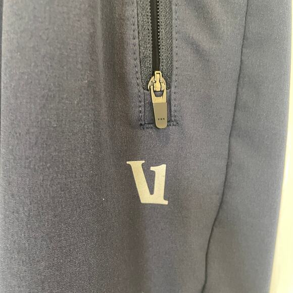 Vuori Transit Jogger Pants Ink Navy Blue Technical UPF 30 Stretch Woven L - Picture 3 of 5